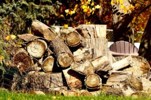 wood-pile