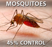 Mosquitos - 45% Control