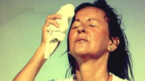 woman-sweating