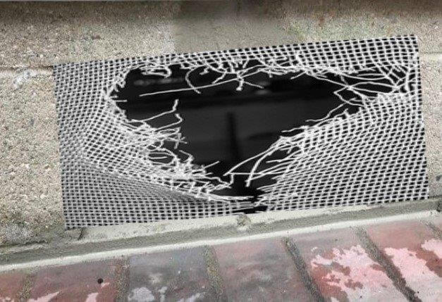 torn screen