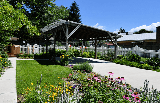 Landscape with Patio