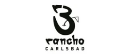 Rancho Carlsbad logo featuring stylized text and graphic design element